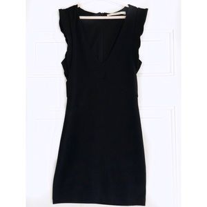🚨SOLD🚨Zara Trafaluc Black Bodycon Mini Dress